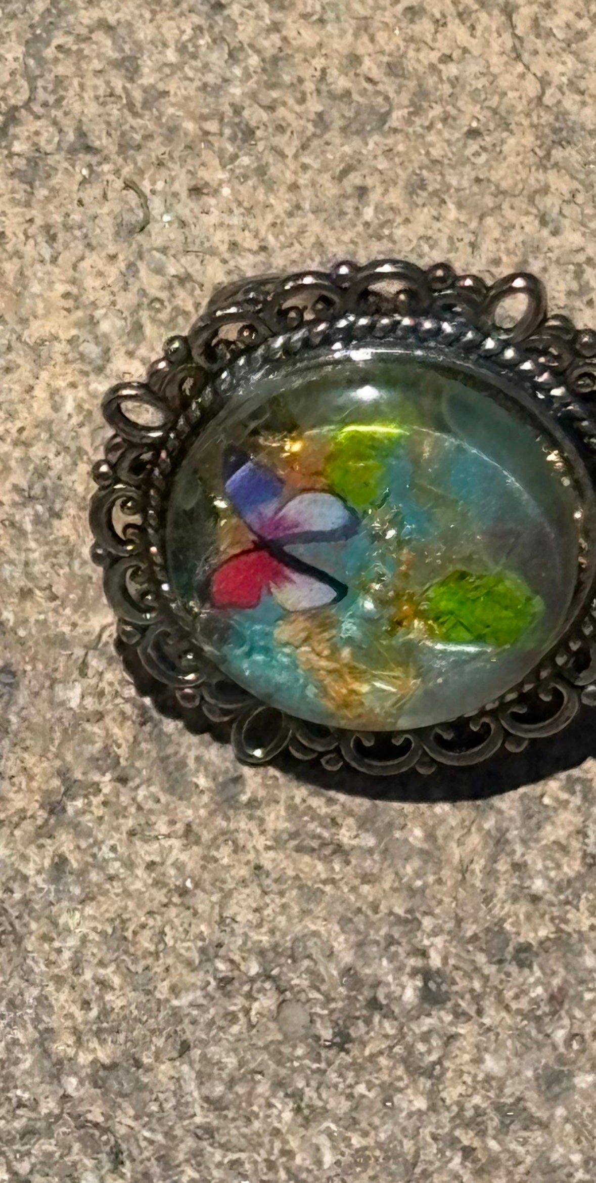 Handmade Butterfly Ring