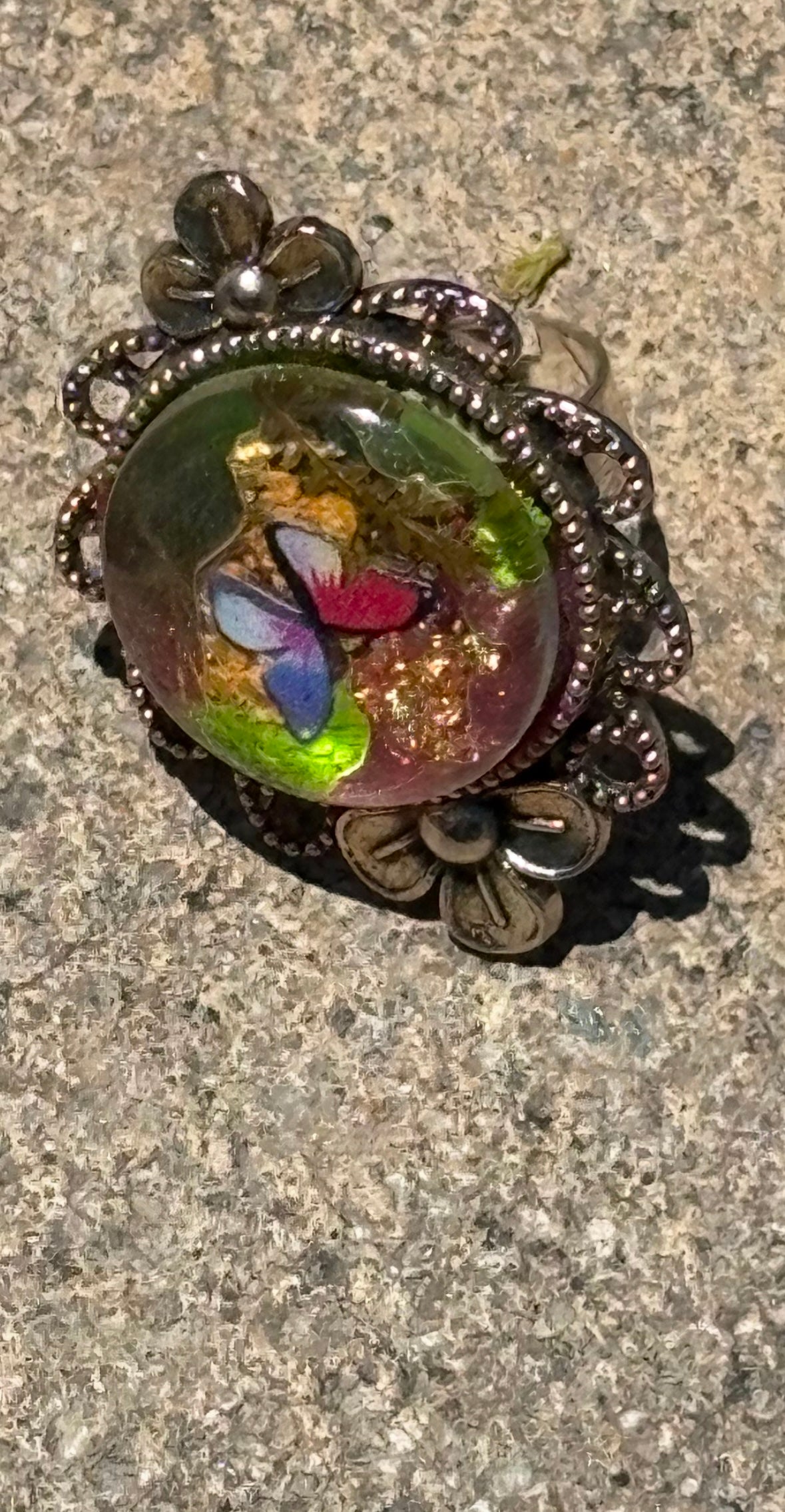Garden Monarch Handmade Ring