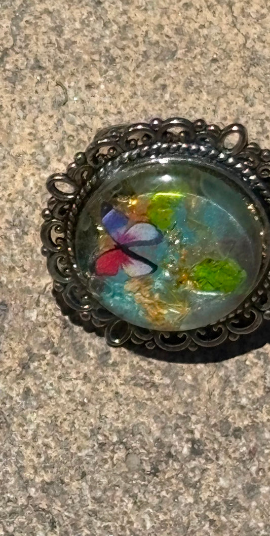 Handmade Butterfly Ring
